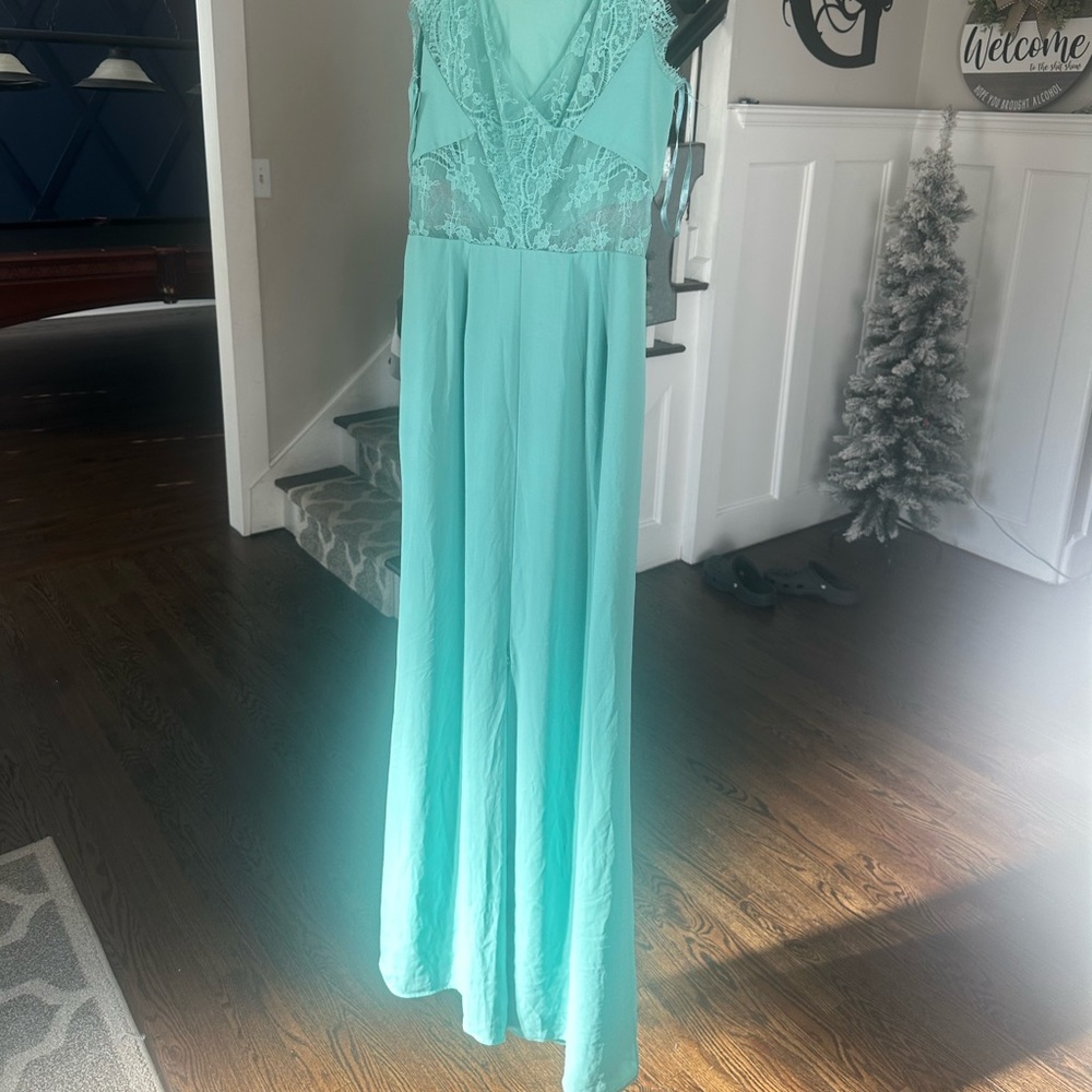 Mint green BCBG maxazria dress